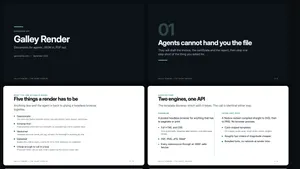 Preview of the slide-deck template